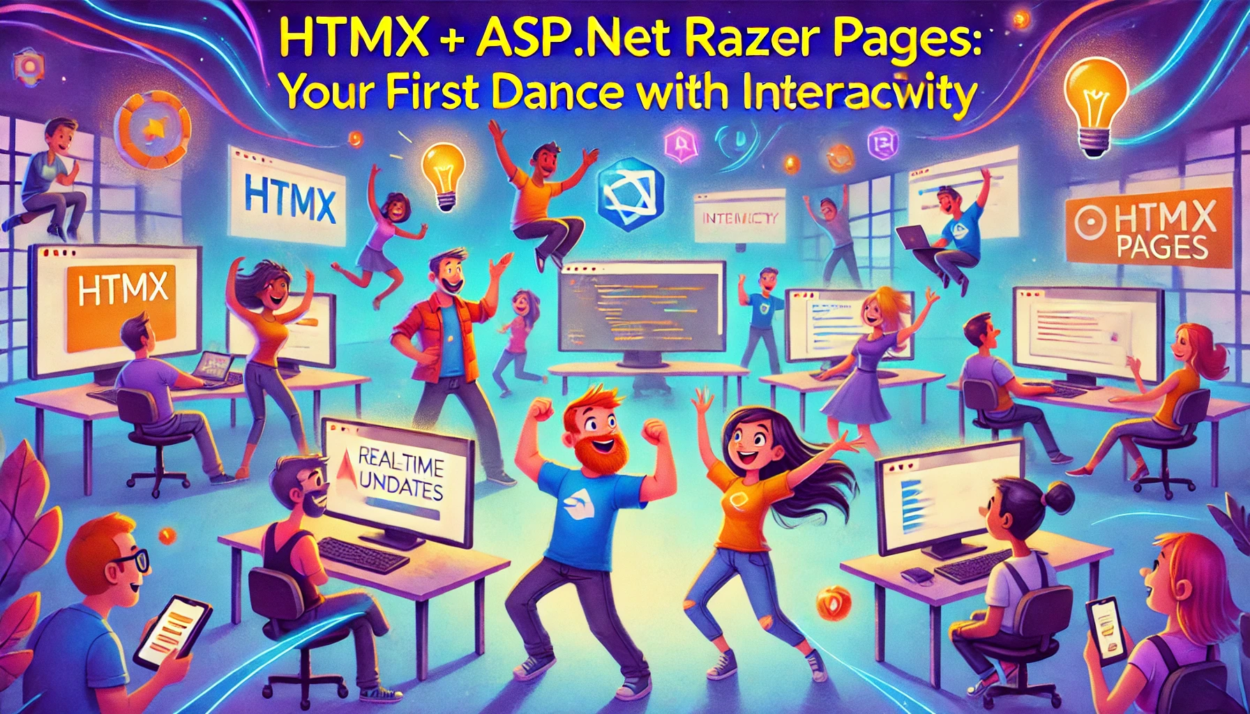 htmx + ASP.NET Razor Pages: Your First Dance with Interactivity