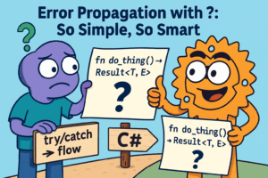 Error Propagation with ?: So Simple, So Smart