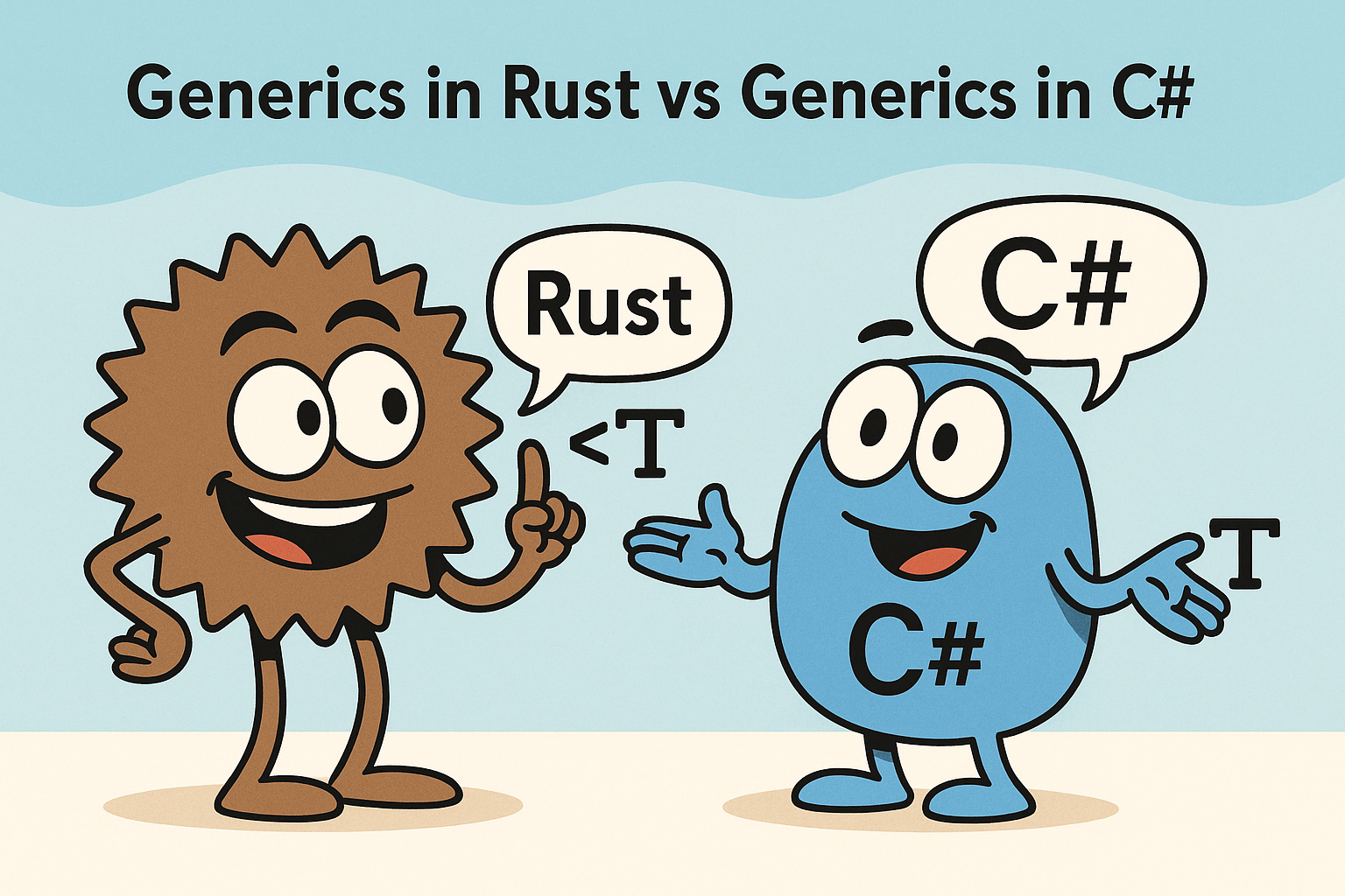 Generics in Rust vs Generics in C#
