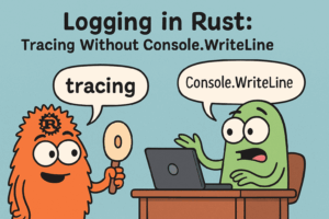 Logging in Rust: Tracing Without Console.WriteLine