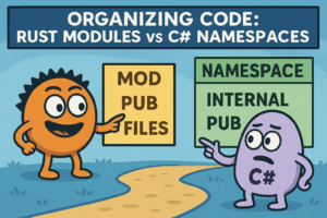 Organizing Code: Rust Modules vs C# Namespaces