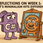 Reflections on Week 1: Rust's Minimalism Hits Different