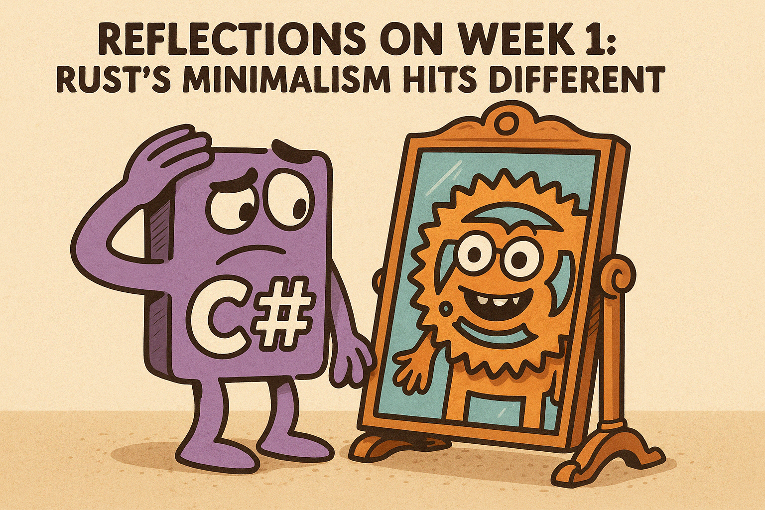 Reflections on Week 1: Rust's Minimalism Hits Different