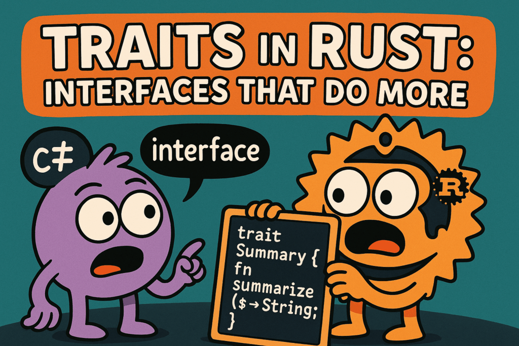 Traits in Rust: Interfaces That Do More - Chris Woody Woodruff