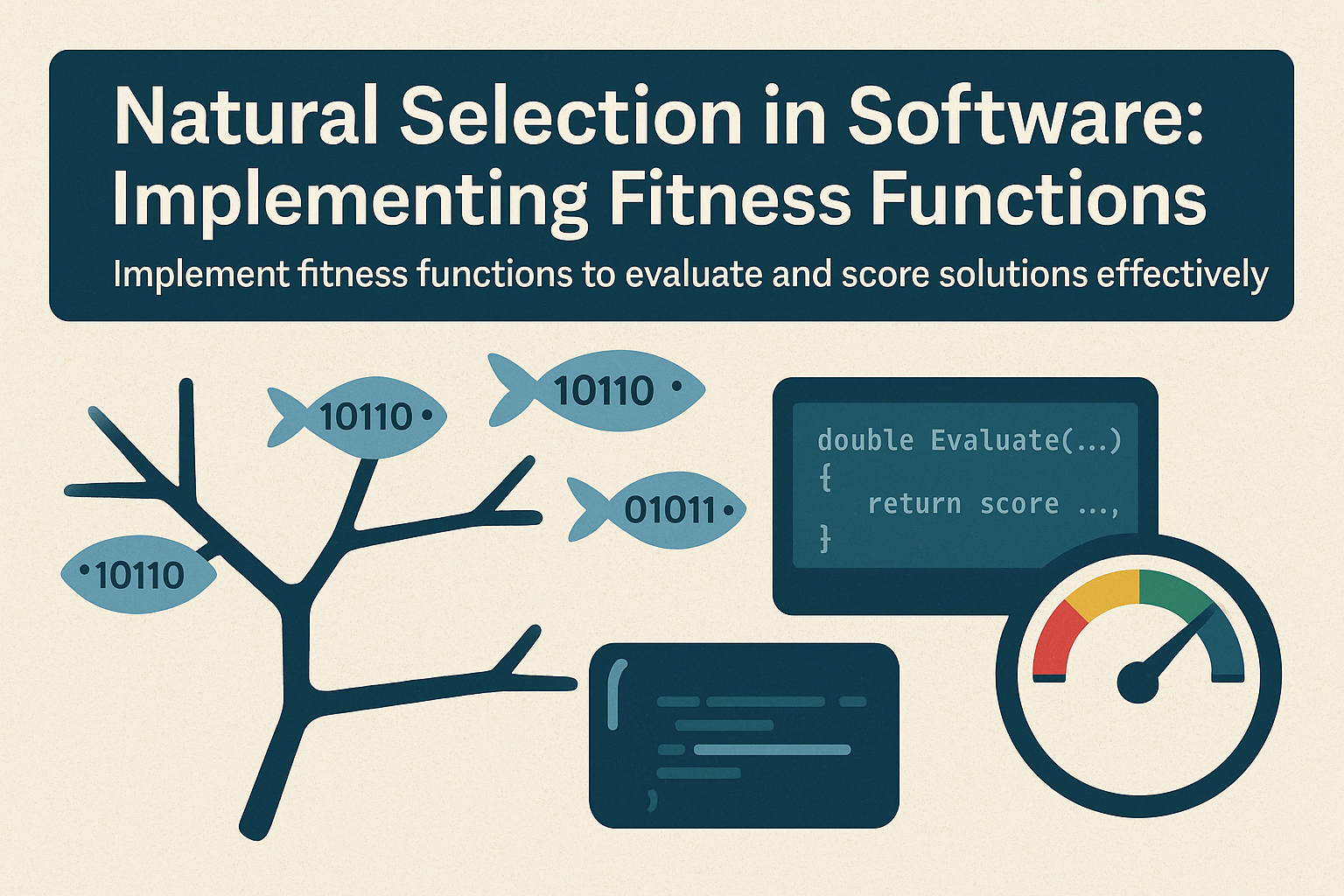 Natural Selection in Software: Implementing Fitness Functions