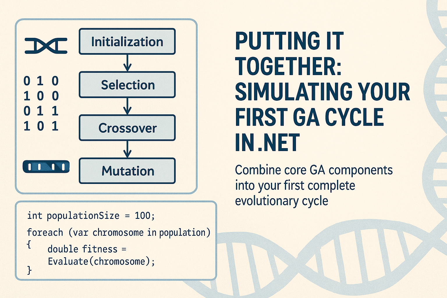Putting It Together: Simulating Your First GA Cycle in .NET
