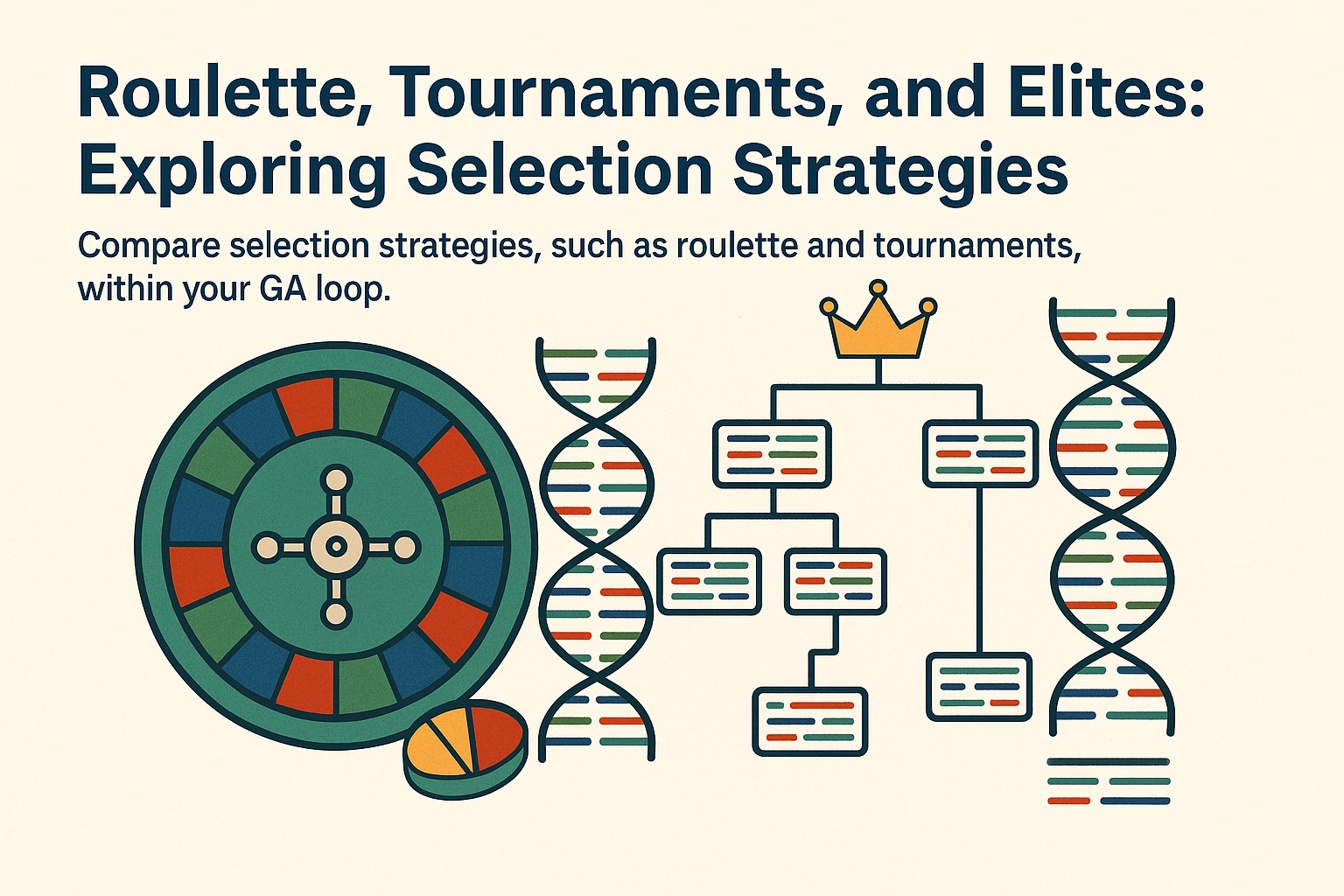 Roulette, Tournaments, and Elites: Exploring Selection Strategies
