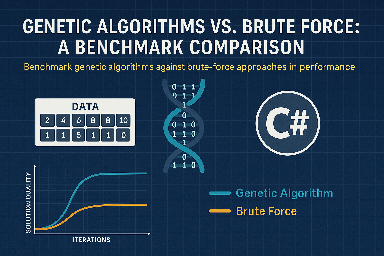 Genetic Algorithms vs. Brute Force: A Benchmark Comparison
