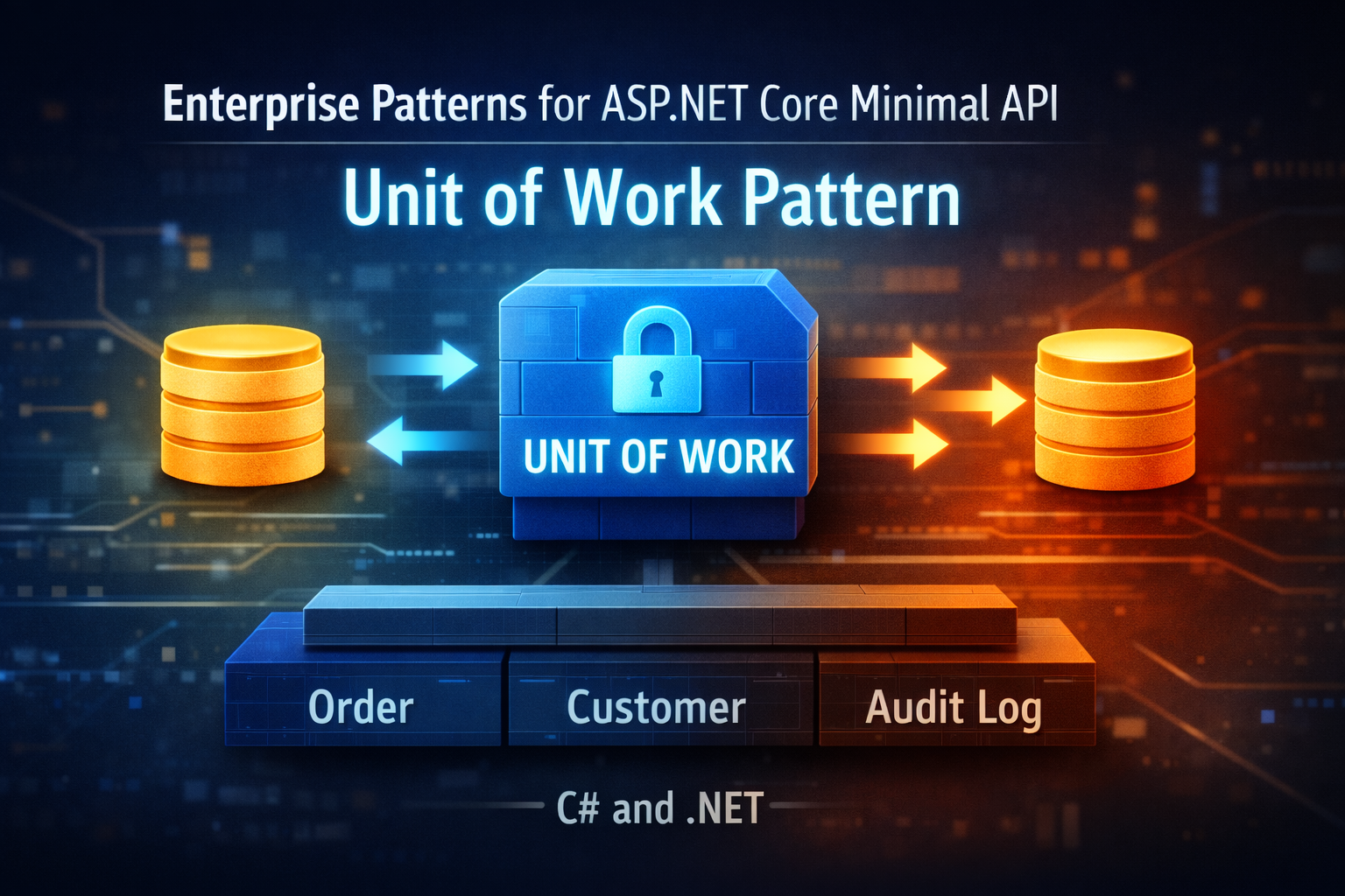 Enterprise Patterns for ASP.NET Core Minimal API: Unit of Work Pattern