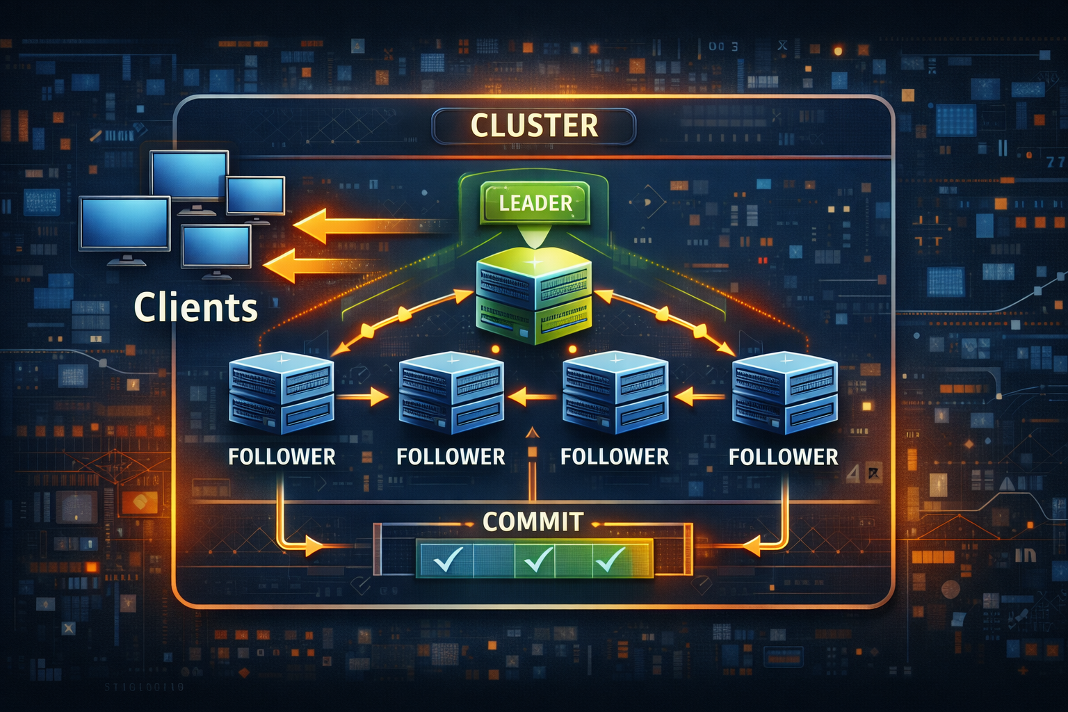 Distributed System Pattern: Leader and Followers in .NET - One Decision Maker, Many Replicas, Fewer Outages