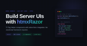 Stop Wrestling with JavaScript: htmxRazor Gives ASP.NET Core the Component Library It Deserves